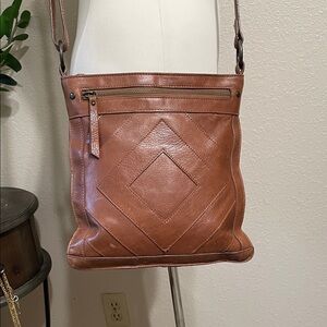 Lucky Brand Baldwin leather crossbody purse